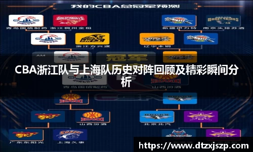 CBA浙江队与上海队历史对阵回顾及精彩瞬间分析